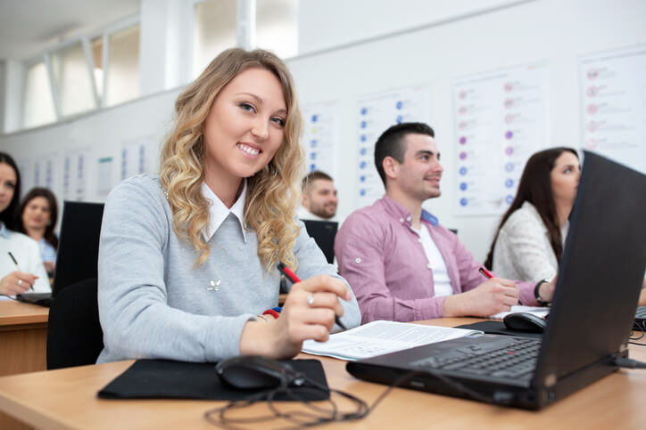 A student enrolled in a business diploma program in BC